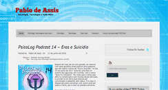 Desktop Screenshot of pablo.deassis.net.br