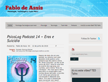 Tablet Screenshot of pablo.deassis.net.br